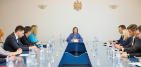 Maia Sandu s-a întâlnit cu reprezentanții Asociaţiei Businessului European